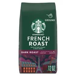 Starbucks French Roast, Ground Coffee, Dark Roast