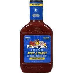 Famous Dave's Rich & Sassy Barbeque Sauce