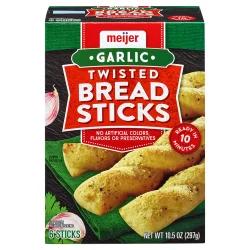 Meijer Twisted Garlic Bread Sticks