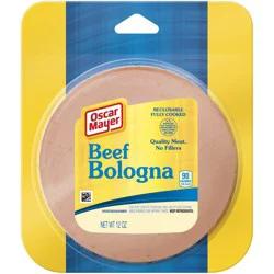 Oscar Mayer Beef Bologna Sliced Lunch Meat, 12 oz. Pack