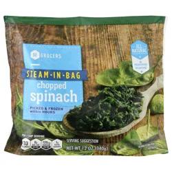 SE Grocers Steam-In-Bag Spinach Chopped