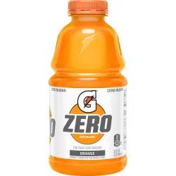 Gatorade G Zero Sugar Orange Sports Drink - 32 fl oz Bottle