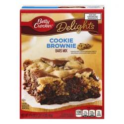 Betty Crocker Delights Cookie Brownie Bars Mix 17.4 oz