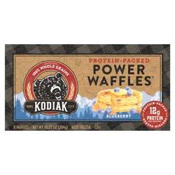 Kodiak Cakes Power Waffles, Blueberry, 10.72 oz/6 ct