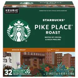 Starbucks Pike Place Medium Roast Coffee - Keurig K-Cup Pods