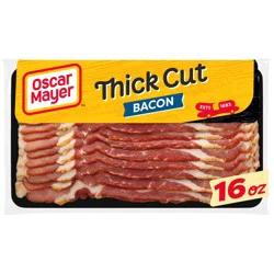 Oscar Mayer Naturally Hardwood Smoked Thick Cut Bacon Pack, 11-13 slices