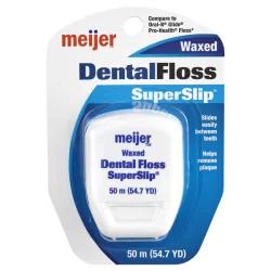 Meijer Super Slip Original Waxed Dental Floss