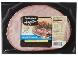 Smithfield Anytime Favorites Maple Flavored Boneless Ham Steak