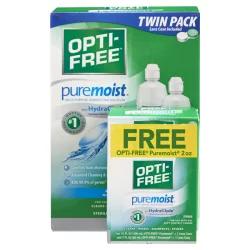 Opti-Free PureMoist Multi-Purpose Disinfecting Solution - Twin Pack