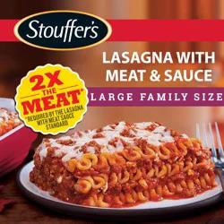 Stouffer's Family Size Lasagna With Meat & Sauce