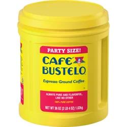 Café Bustelo Espresso Ground Coffee, Dark Roast, 36-Ounce Canister