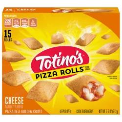 Totino's Pizza Rolls, Cheese, 15 ct, 7.5 oz Bag (frozen)
