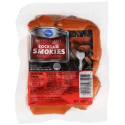 Kroger Cocktail Smokies - Pork & Beef Smoked Sausage