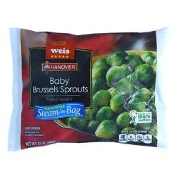 Steamed Petite Brussels Sprouts