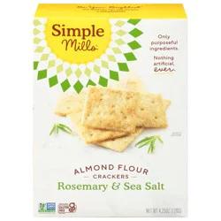 Simple Mills Organic Rosemary & Sea Salt Almond Flour Crackers