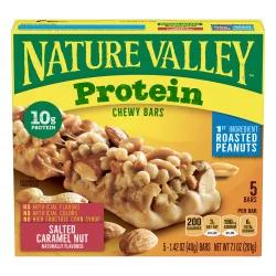 Nature Valley Protein Salted Caramel Nut Chewy Bars 5 ea