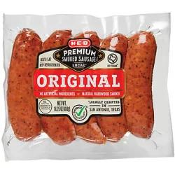H-E-B Select Ingredients Original Smoked Sausage