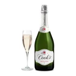 Cook's California Champagne Spumante White Sparkling Wine - 750ml Bottle