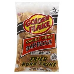 Golden Flake Sweet Heat Barbecue Fried Pork Skins
