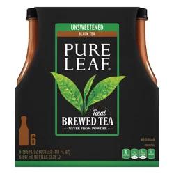 Pure Leaf Unsweetened Iced Tea - 6pk/16.9oz Bottles