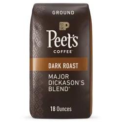 Peet's Coffee Peet's Major Dickason Dark Roast Ground Coffee - 18oz
