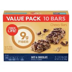 Fiber One Value Pack Oats & Chocolate Chewy Bars 10 ea