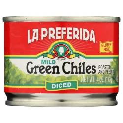 La Preferida Diced Roasted And Peeled Mild Green Chiles