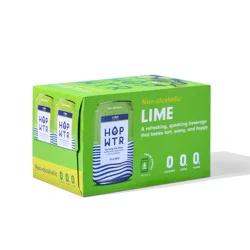 HOP WTR Lime - 6pk/12 fl oz Cans
