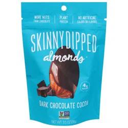 SkinnyDipped Dark Chocolate Cocoa Almonds 3.5 oz
