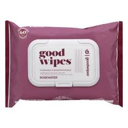 GoodWipes Rosewater Flushable Wipes