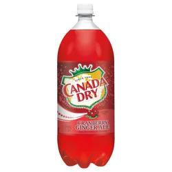 Canada Dry Cranberry Ginger Ale Bottle