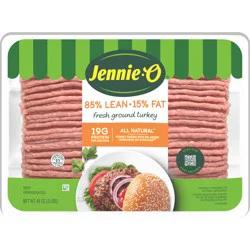 Jennie-O JENNIE-O Ground Turkey 85% Lean / 15% Fat - 3 lb. tray