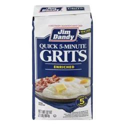 Jim Dandy Enriched Quick 5-Minutes Grits 32 oz