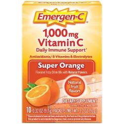 Emergen-C Super Orange 1000 mg Vitamin C 10 - 0.32 oz Packets