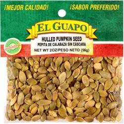 El Guapo Hulled Pumpkin Seed (Pepita de Calabaza Sin Cascara), 2 oz