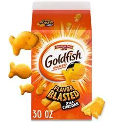 Goldfish Flavor Blasted Xtra Cheddar Baked Snack Crackers - 30oz
