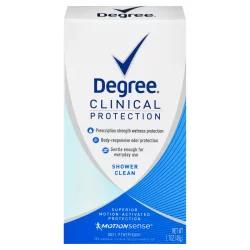 Degree Clinical Protection Shower Clean Antiperspirant Deodorant