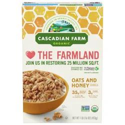 Cascadian Farm Organic Oats and Honey Granola 1 lb