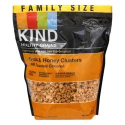 KIND Kind Granola, Oats & Honey Clusters With Toasted Coconut, Family Size
