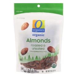 O Organics Organic Almonds Roasted Unsalted