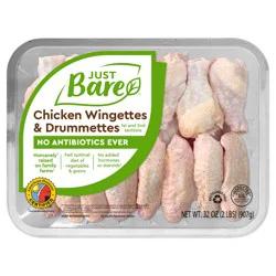 Just BARE Chicken Wingettes & Drummettes Family Pack