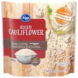 Kroger Riced Cauliflower