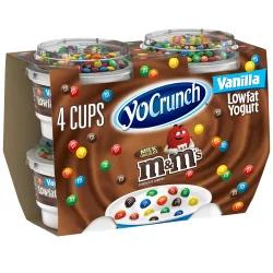 YoCrunch Low Fat Vanilla with M&Ms Yogurt Cups