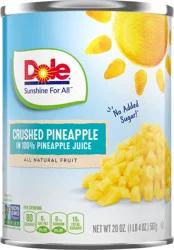 Dole Crushed Pineapple in 100% Juice