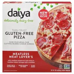 Daiya Dairy Free Meatless Meat Lover's Gluten Free Pizza - 19.1 oz