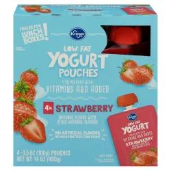 Kroger Strawberry Yogurt Pouches