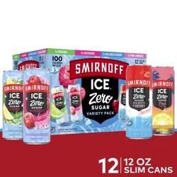 Smirnoff ICE Zero Sugar Variety Pack, 4.5% ABV