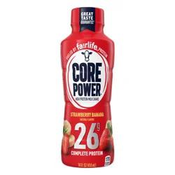 Core Power Strawberry Banana 26G Protein Shake - 14 fl oz Bottle
