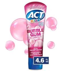 ACT Kids' Toothpaste - Bubblegum - 4.6oz