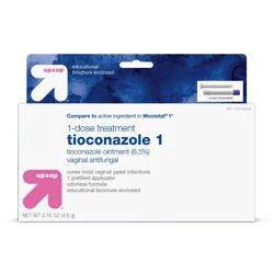 Tioconazole Anti-fungal Cream - 1 day Treatment .16oz - up & up